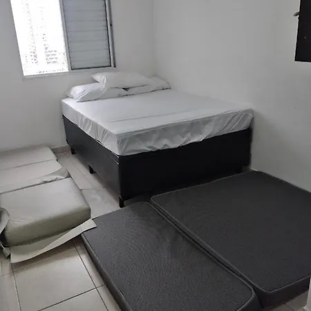 Lindo Apartamento Novo Praia Grande Ocian 50 Metros Da Praia Exterior photo