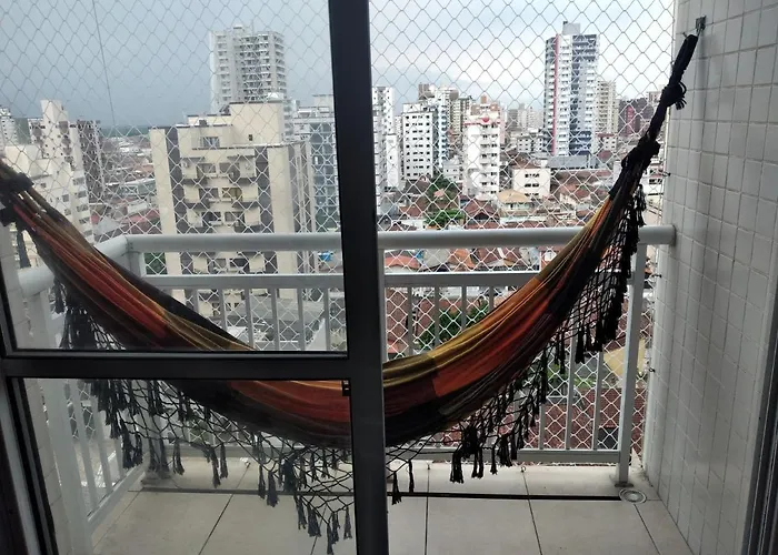 Lindo Apartamento Novo Praia Grande Ocian 50 Metros Da Praia